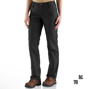 WOMEN'S RUGGED PROFESSIONAL™ SERIES RUGGED FLEX® LOOSE FIT CANVAS WORK PANT